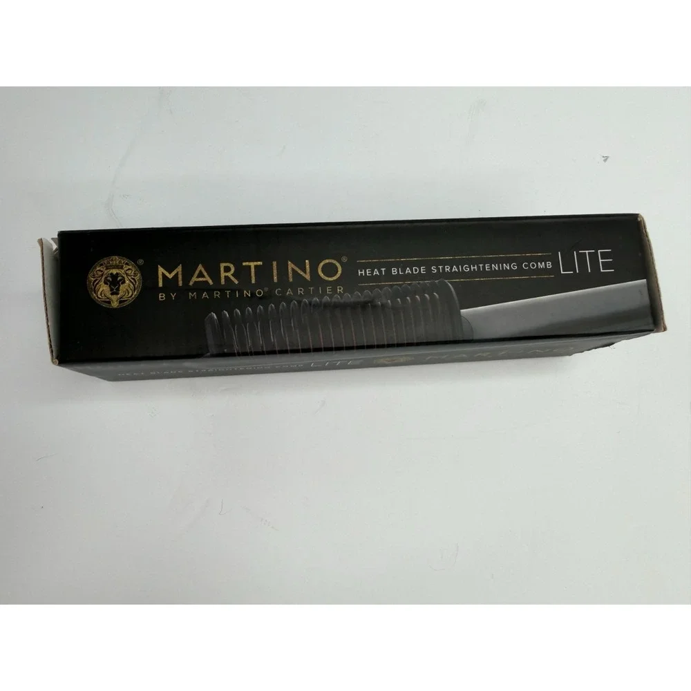 Martino Cartier Heat Blade Straightening Comb Lite MCT3014 New Open Box Rare